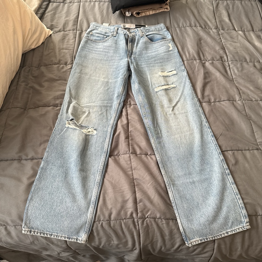 Levi's Light Blue Baggy Jeans